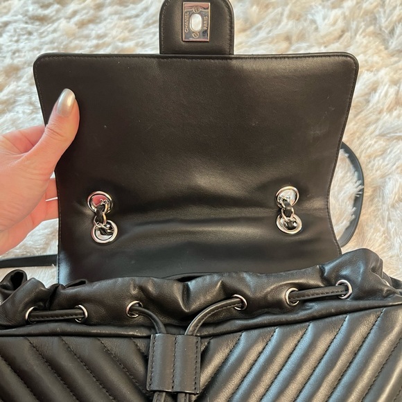 Chanel chevron backpack - Picture 3 of 6